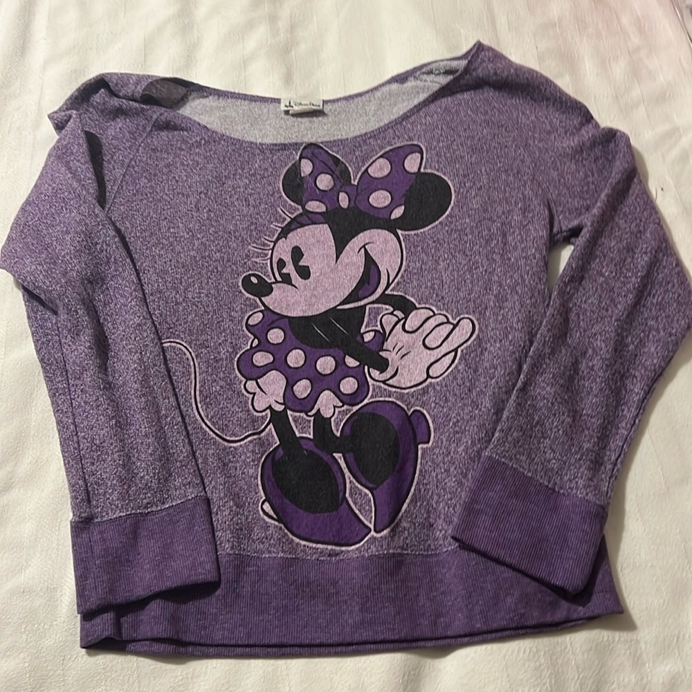 Disney purple Minnie top